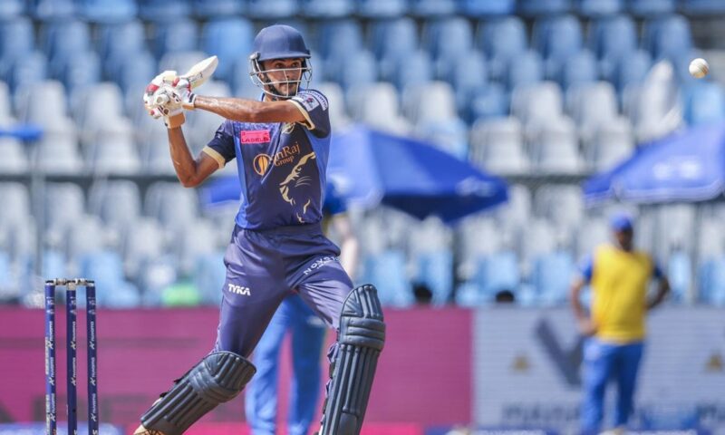 Ayush Vartak impresses in T20 Mumbai League, guided by  Dhoni’s advice