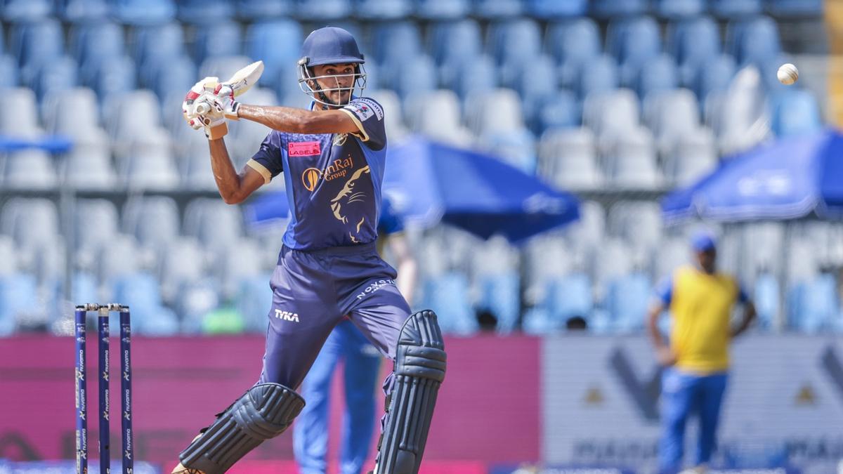 Ayush Vartak impresses in T20 Mumbai League, guided by  Dhoni’s advice