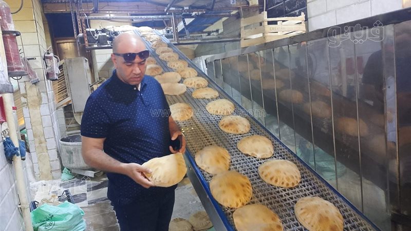 ضبط دقيق بلدي مدعم داخل مخابز سياحية بمطروح