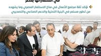 مدبولى يفتتح التوسعات الجديدة بمشروع «شاهينلر» للملابس فى برج العرب