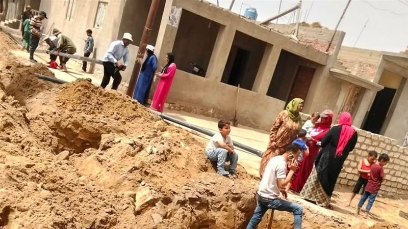 توصيل مياه الشرب لـ 250 أسرة من الأكثر احتياجا بالشرقية