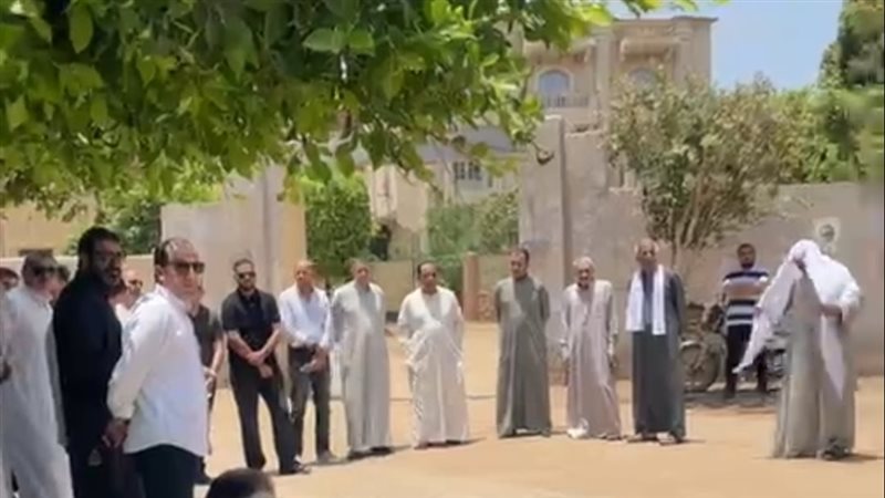 تشييع جثمان رئيس محكمة استئناف الأقصر إلى مثواه الأخير بالقليوبية