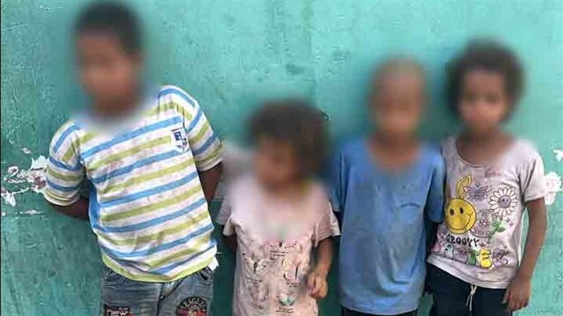 إيداع 4 أطفال بدون مأوى في دور رعاية بحلوان بعد تداول استغاثة