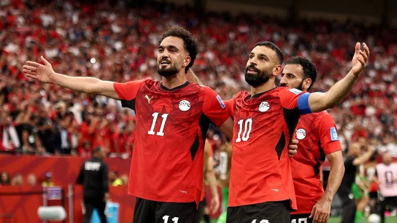 شاهد، احتفال لاعبي منتخب مصر بثلاثية نيوزيلندا في غرفة خلع الملابس