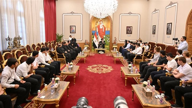 تفاصيل لقاء البابا تواضروس بوفد المعهد اللاهوتي الأرمني بالقدس