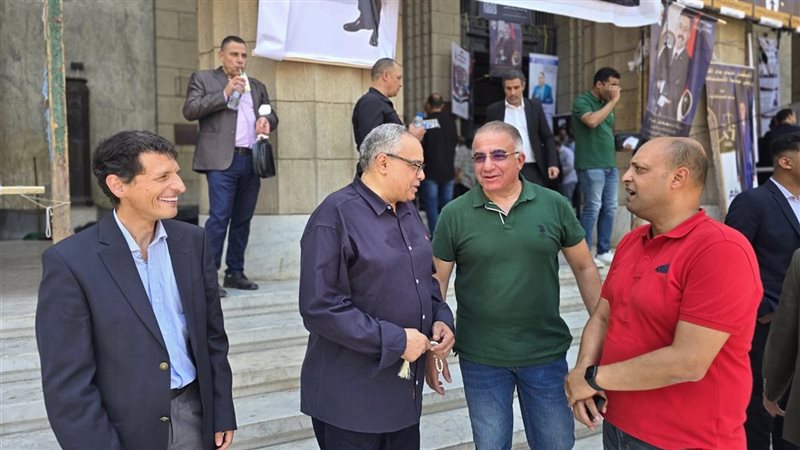 إقبال كثيف على انتخابات التجديد الكلي لنادي القضاة (صور)
