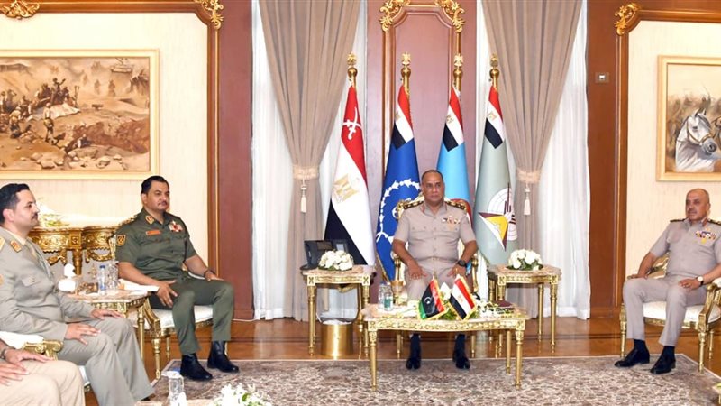 وزير الدفاع يبحث مع نائب القائد العام ورئيس أركان الجيش الليبي التعاون المشترك (فيديو)
