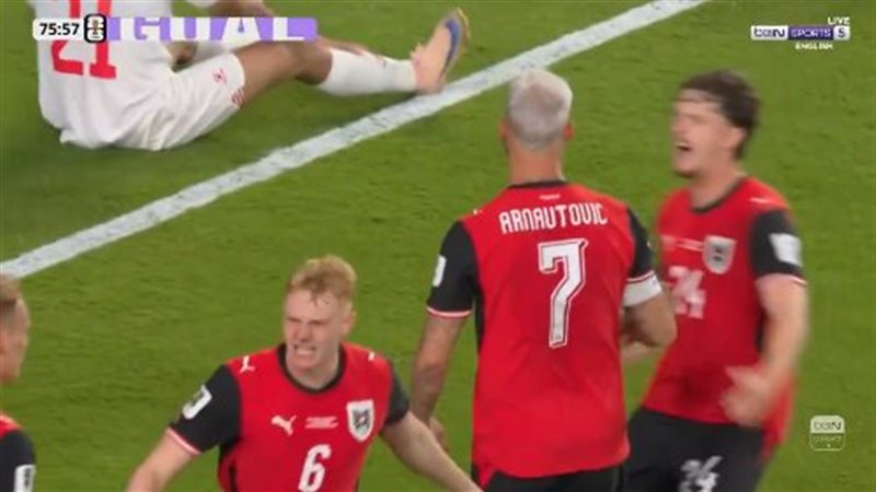 بنيران صديقة، النمسا تحرز الهدف الثاني في شباك الأردن بكأس العالم 2026 (فيديو)