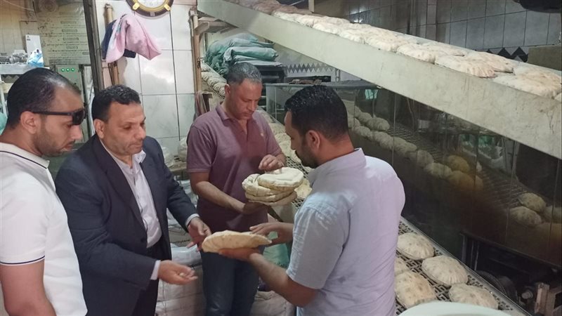 حملة تموينية على المخابز البلدية في الإسكندرية