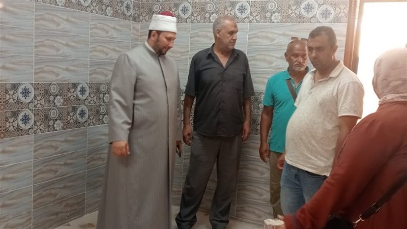 منطقة الإسكندرية الأزهرية تستلم أعمال صيانة معهد طاهر القويري