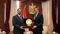وزير الشباب والرياضة يلتقي نظيره الليبي لبحث سبل تكثيف التعاون المشترك