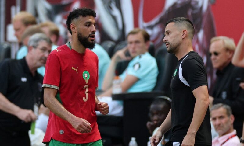 إصابة مزراوي تثير مخاوف المغرب قبل مباراة البرازيل