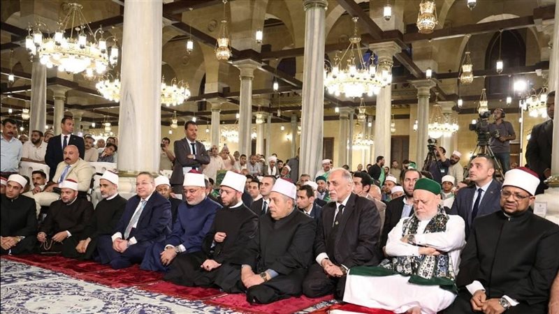 بحضور القيادات الدينية، الطرق الصوفية تحتفل بالعام الهجري الجديد (صور)