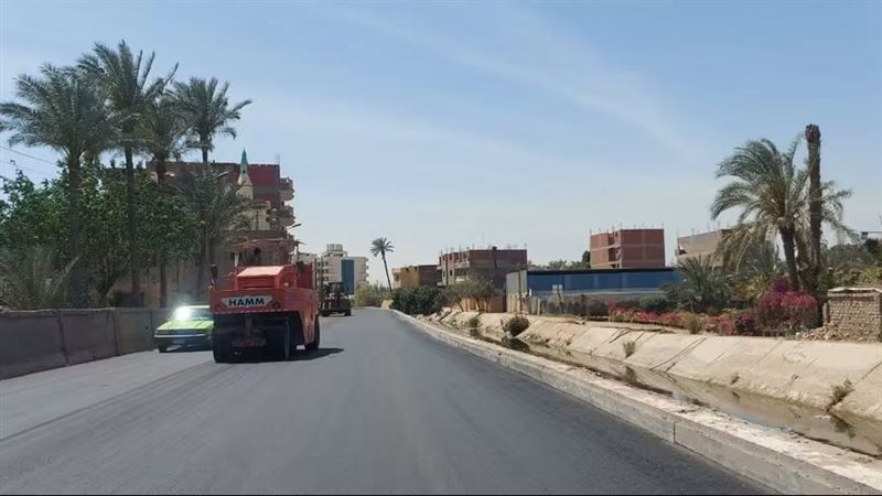 محافظ الجيزة: الانتهاء من أعمال تطوير طريق ترعة فهمي بمنشأة القناطر