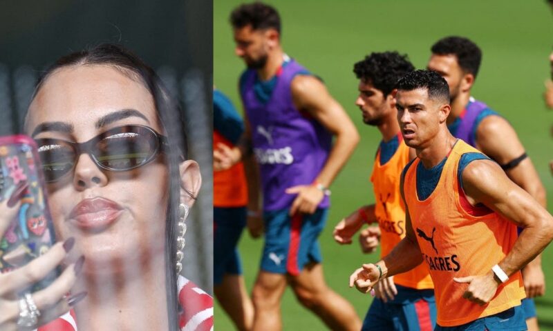 جورجينا تزيد التوتر في معسكر البرتغال.. ورونالدو يتدخل