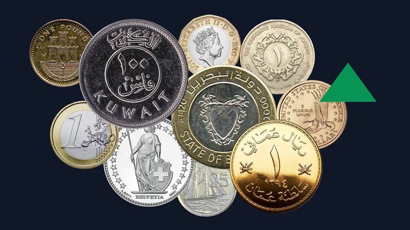أسعار العملات العربية والأجنبية في البنك المركزي اليوم