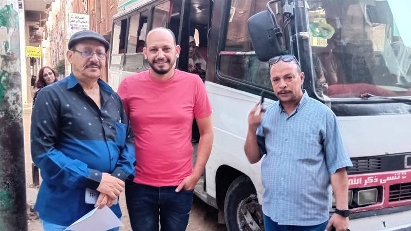 فرعية معلمين ملوي وديرمواس تتابع نقل المنتدبين لامتحانات الثانوية العامة بوسائل آمنة