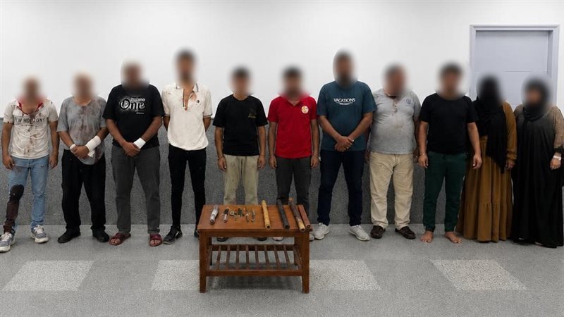 ضبط 12 شخصًا بعد مشاجرة بالأسلحة البيضاء في بورسعيد