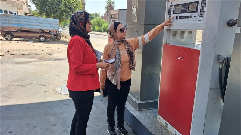 ضبط محطة وقود بالإسماعيلية بتهمة التلاعب في بنزين ٩٢
