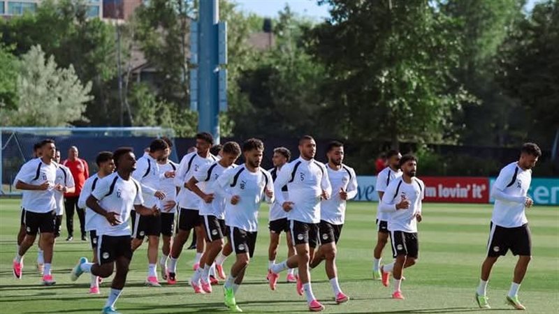 منتخب مصر يتدرب بملعب جونزاجا استعدادا لمواجهة نيوزيلندا (صور)
