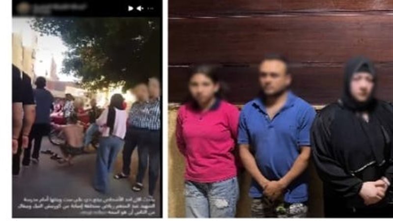 الداخلية تكشف ملابسات فيديو التعدي على سيدة أمام مدرسة بإمبابة