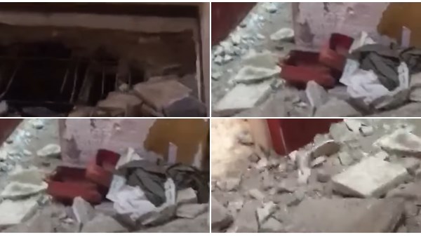 طليقها حولها لكوم تراب .. سيدة تستغيث بعد العثور على شقة الزوجية مدمرة عقب حكم تمكين