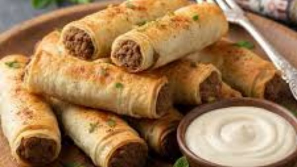 أكلة شهية.. طريقة عمل رول الجلاش باللحمة