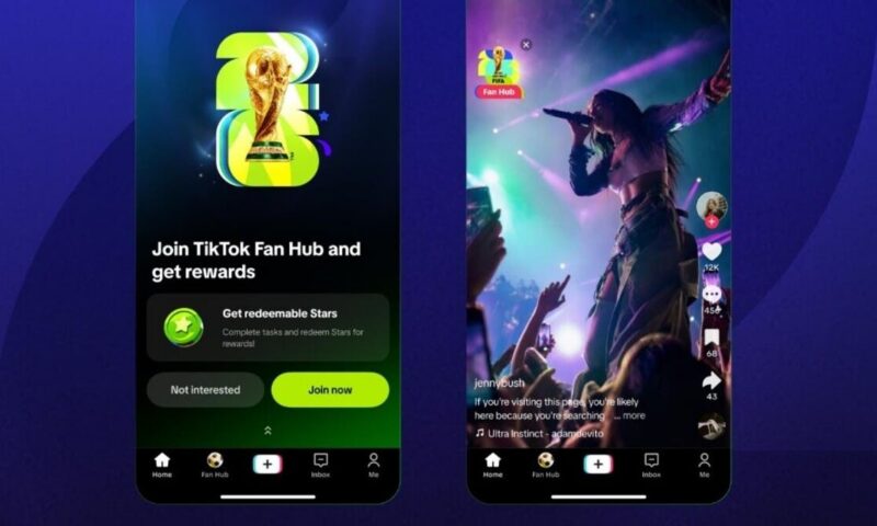 تيك توك يطلق تطبيق “TikTok Pro Events” لمتابعة أحداث عالمية كبرى مثل كأس العالم