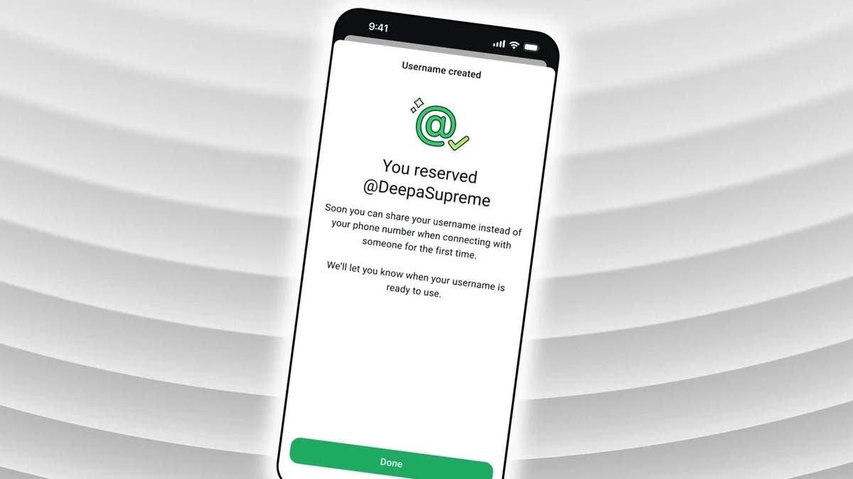خطوة بخطوة.. كيفية حجز اسم مستخدم على “واتساب” وإخفاء رقم هاتفك