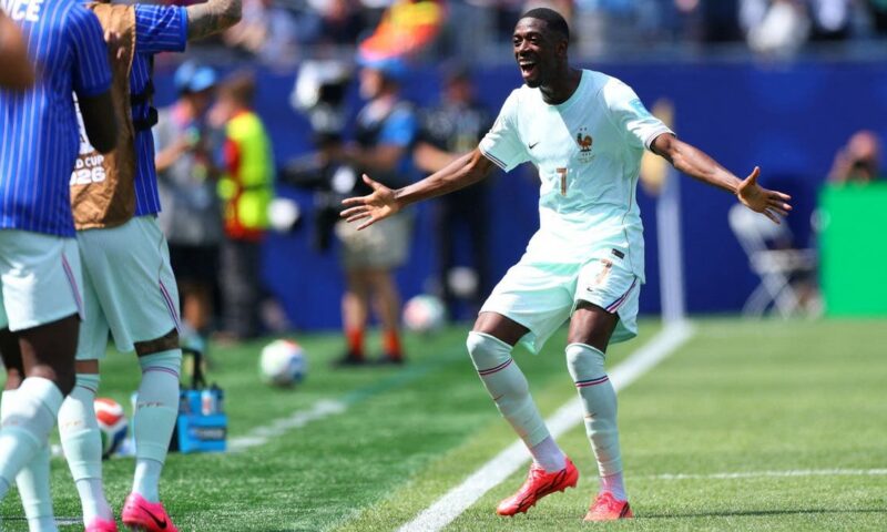 ديمبلي يكسر رقماً قياسياً عمره 72 عاماً في كأس العالم