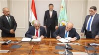 وزير الزراعة يشهد توقيع مشروعين تنمويين بين “بحوث الصحراء” و”أكساد” لتعزيز الأمن الغذائي