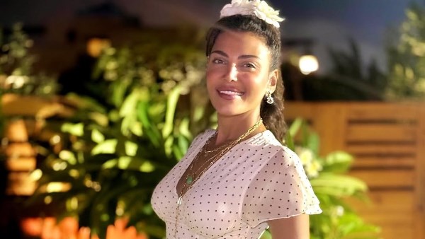 فستان كاجوال.. ريهام حجاج تستعرض رشاقتها