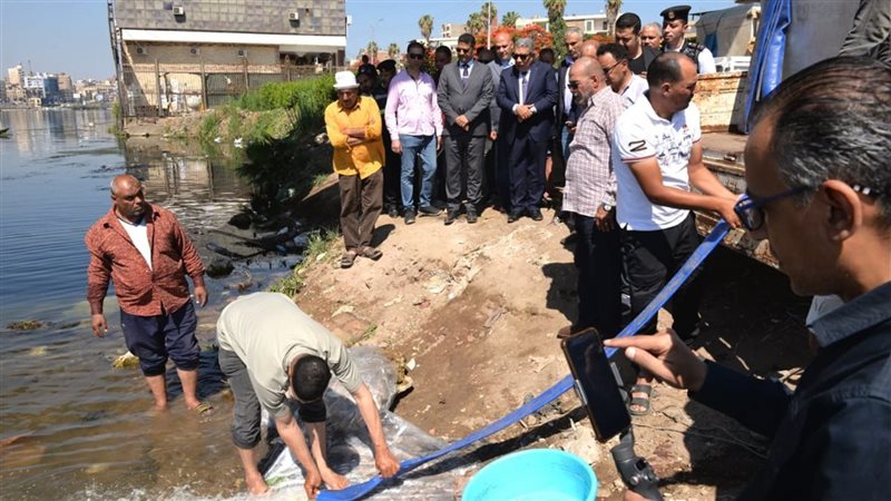 محافظ الدقهلية يشهد استلام مليون ذريعة لدعم وتنمية الثروة السمكية