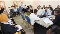 بالصور.. تفاصيل لقاء جماهيري لمحافظ المنوفية بـ50 مواطنًا من أهالي السادات