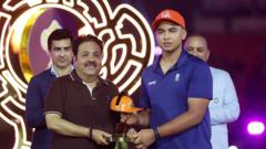 Sooryavanshi, 15, wins car at IPL awards – but cannot drive it