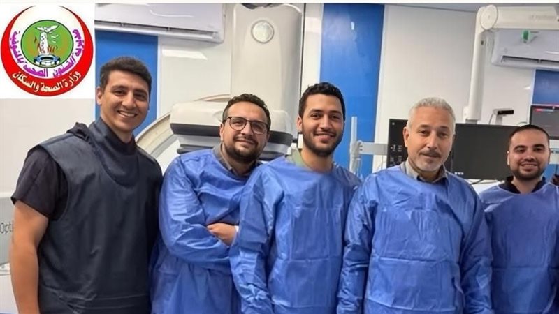 إنجاز طبي غير مسبوق، 21 عملية قسطرة قلبية بمستشفى منوف العام في يوم واحد