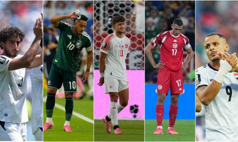 حصيلة العرب في أولى جولات كأس العالم.. 4 نقاط من 24