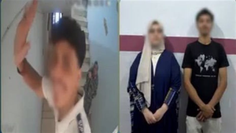 ضبط سيدة وابن خالتها قطعا أسلاك كاميرات المراقبة الخاصة بشقة شقيقها بكفر الشيخ