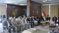 رئيس جامعة دمياط يؤكد قوة الوحدة الوطنية خلال استقبال وفد من الكنيسة