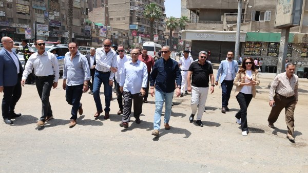 لتحسين حركة المرور..محافظ الجيزة:  توسعة وتطوير لشارع كفر طهرمس