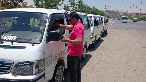 الجيزة.. ضبط 797 مخالفة سرفيس خلال أسبوع