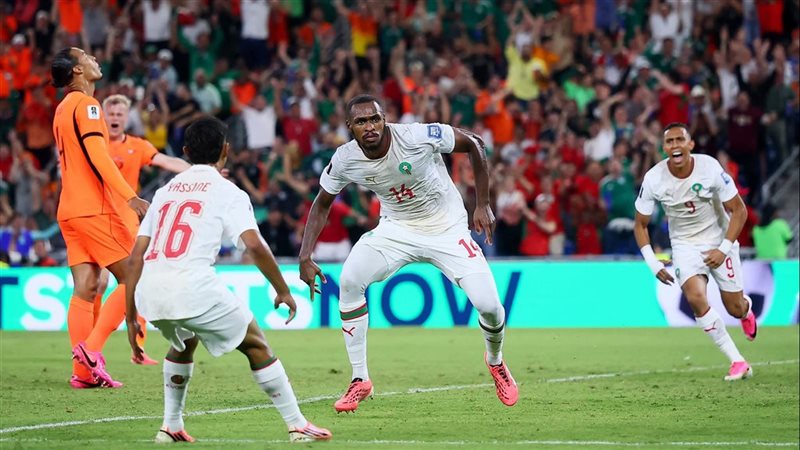 نتيجة مباراة هولندا والمغرب، استمرار التعادل الإيجابي 1-1 في الشوط الإضافي الأول