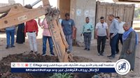 إنفجار خط مياه مغذي في سمالوط بالمنيا.. والوحدة المحلية ومياة الشرب يعملان على الإصلاح