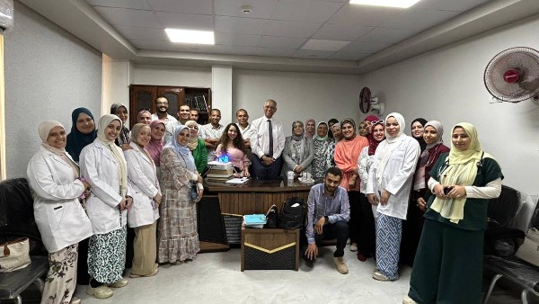 مستشفيات جامعة بني سويف تفتتح العيادة التخصصية لعلاج الحساسية الصدرية