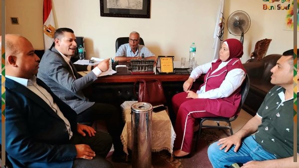 تنفيذ مبادرة أنا متعلم مدى الحياة بالتنسيق مع الجهات الشريكة في بني سويف
