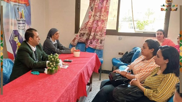 مديرية العمل ببنى سويف تواصل جهودها لتعزيز مفاهيم السلامة والصحة المهنية