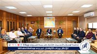 جامعة أسيوط تبحث مع المديرية المالية إجراءات إعداد الحسابات الختامية ومتابعة الملفات المالية