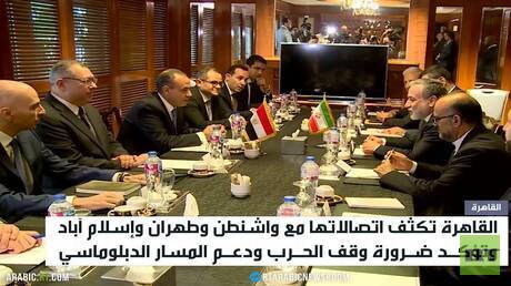 مصر.. اتصالات مع واشنطن وطهران
