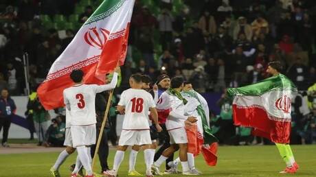 قبل مواجهة مصر.. إيران تثير الجدل بملصق عن مونديال 2026 (صورة)