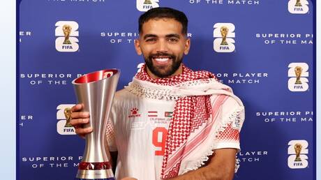 أفضل لاعب في المباراة.. علوان يكتب التاريخ ويبعث رسالة أمل للجماهير